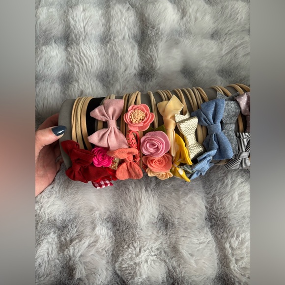 Baby Bow Hairbands 31 pcs - Picture 3 of 7